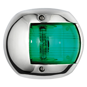 Compact 12 AISI 316/112.5° green navigation light